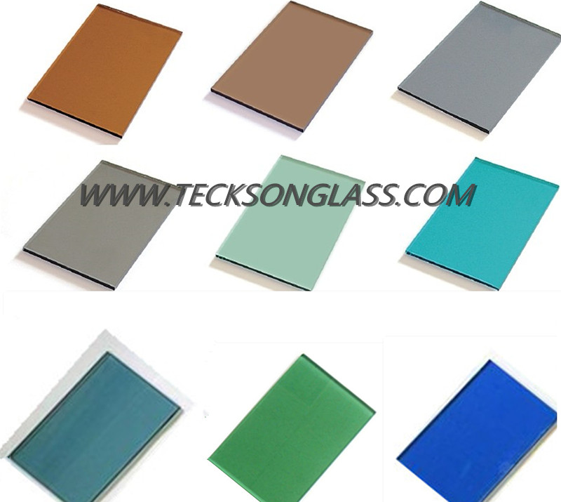 Tinted float glass 